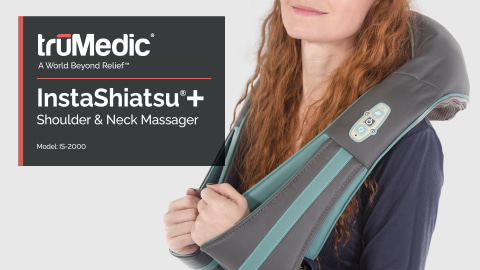 TruMedic InstaShiatsu+ Neck, Back, and Shoulder Massager - IS2000