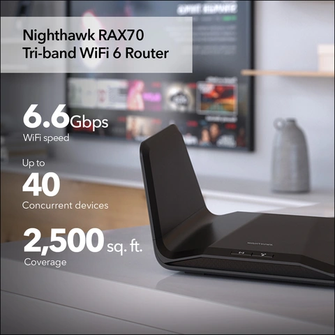 Netgear Nighthawk AX8 RAX70 Wi-Fi 6 IEEE 802.11ax Ethernet Wireless Router  | Dell USA