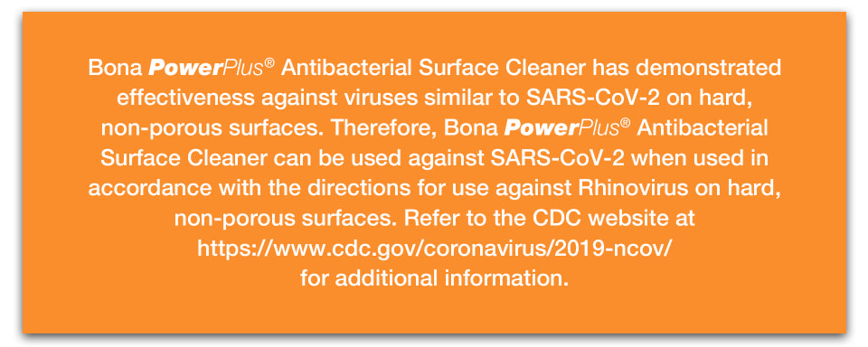 Bona PowerPlus® Antibacterial Surface Cleaner in Orange Blossom Scent