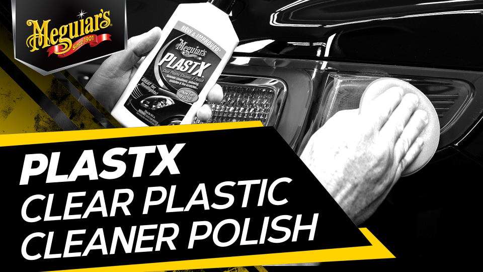 thumbnail video image 2 of Meguiar's PlastX G12310 Automotive Polishes, 10 oz, 2 of 10