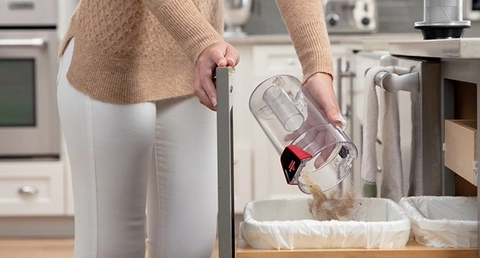 Ditch the Dust Cloud for Hands-free Empty