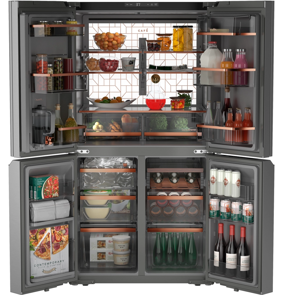 Cafe French Door Refrigeration CAE28DM5TS5 | J B Zimmerman