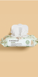 The Honest Company, Clean Conscious Disposable Baby Diapers, Above