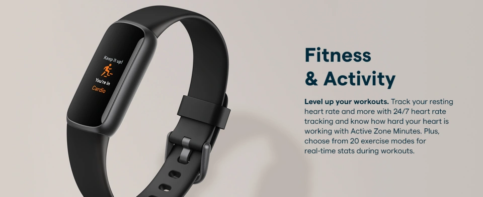 Fitbit Luxe deals Black