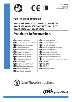 Ingersoll Rand 3942B2Ti 1 inch Drive Impact Wrench