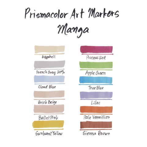 Prismacolor - Laundry Marker: Assorted Color, Alcohol-Based, Chisel Point -  57310112 - MSC Industrial Supply