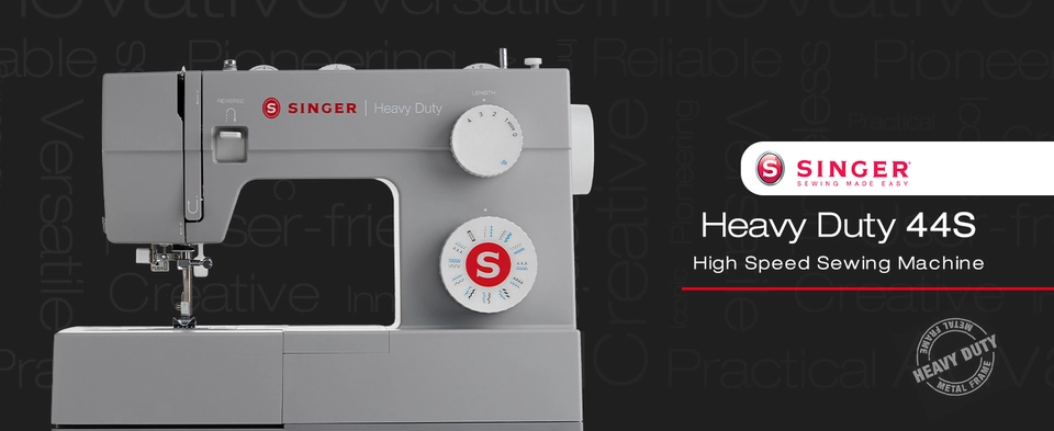 SINGER® Heavy Duty 44S Mechanical Sewing Machine and SINGER® Sew