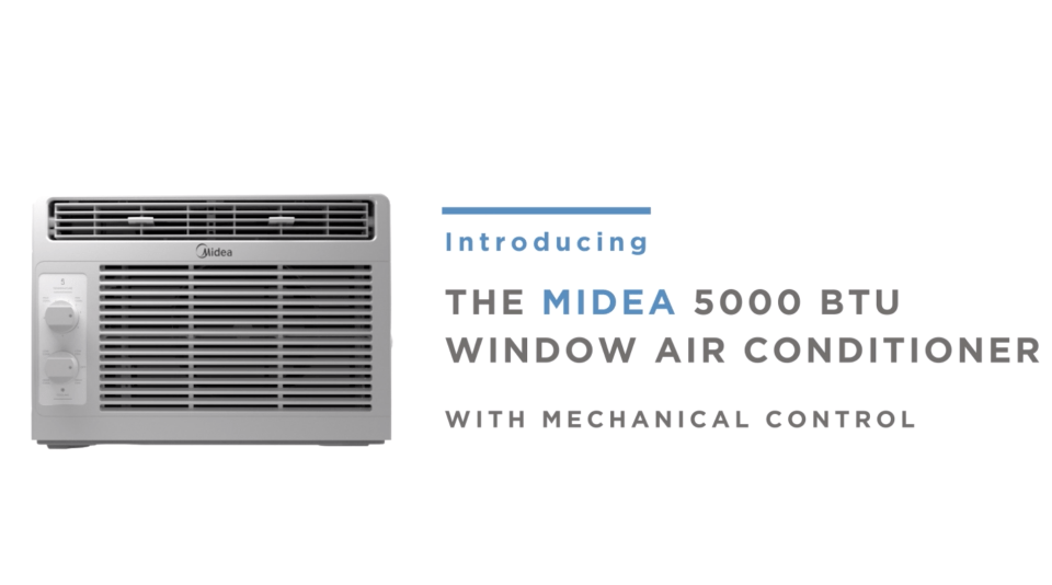 Midea 5,000 BTU 150 Sq ft Mechanical Window Air Conditioner, White, MAW05M1WWT - image 2 of 17