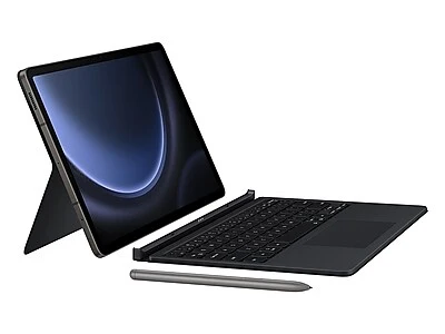 【純正】Galaxy Tab S9 Book Cover Keyboard Galaxy Tab S9 Book Cover Keyboard Mobile Accessories - EF