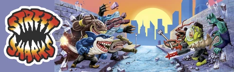 Street Sharks Jab JAWS Action Figure, Half-Shark 90s TV Hero