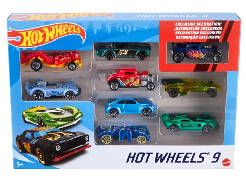 Hot wheels 9 car pack online