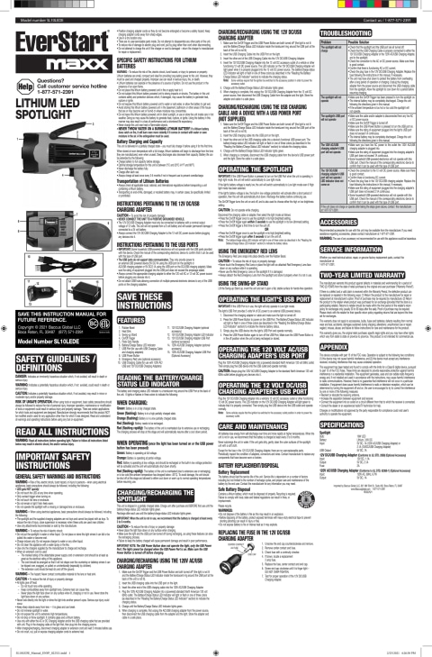 Everstart 40a Maxx User Manual