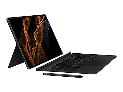 Galaxy Tab S8+& 純正Book Cover Keyboardセット Samsung Galaxy Tab S7/S8 Book Cover Keyboard - Slim - 12.4