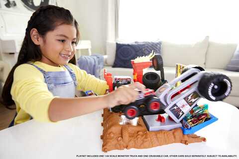 Pista Hot Wheels Fire Crash Challenge Hotwheels - Lojas MM