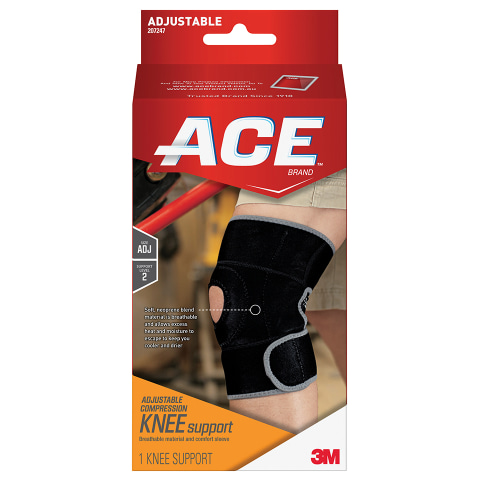 ACE™ Brand Compression Knee Brace with Side Stabilizers