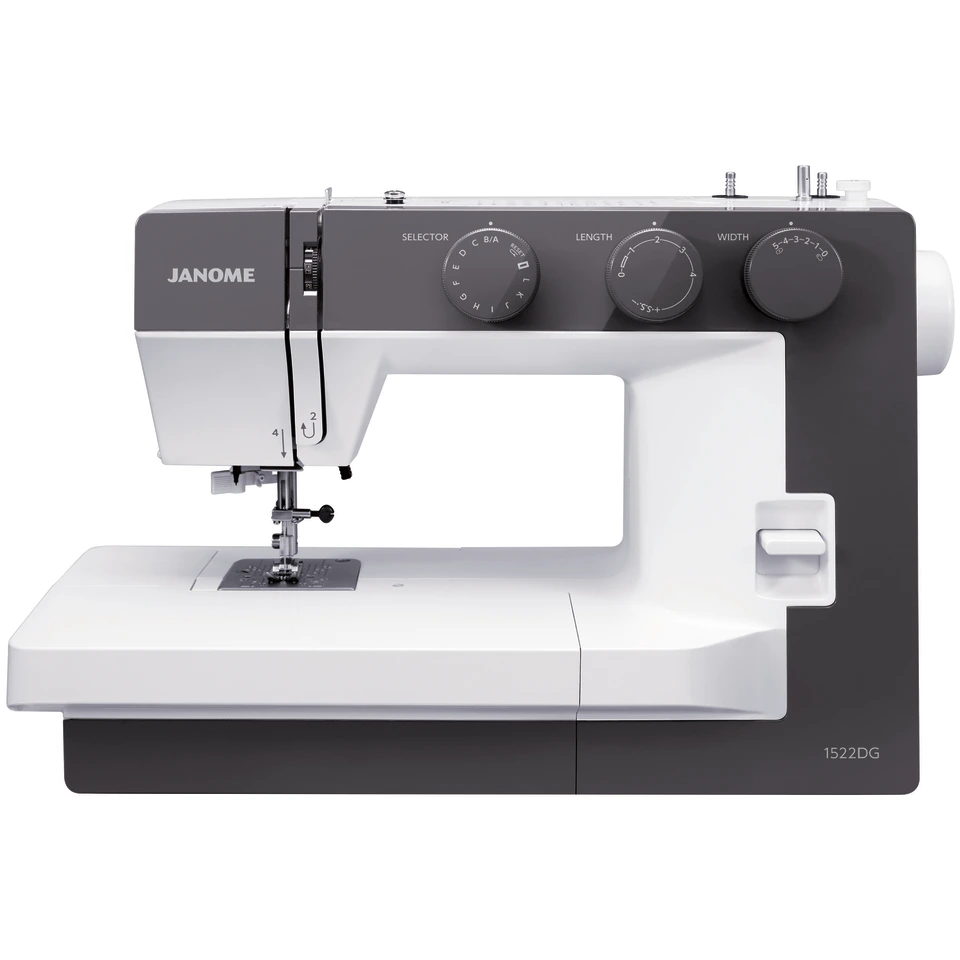 Janome 1522-BL 22-Stitch Mechanical Sewing Machine with Wide