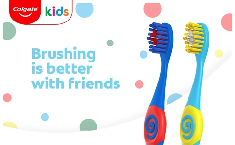 Colgate Kids Manual Toothbrush 2-5 Bluey - 2 CT - carrsqc