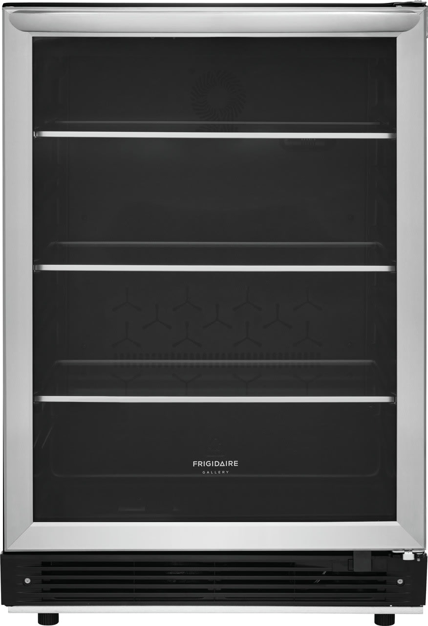 Frigidaire Gallery 165 Can Capacity 5 3 Cu Ft Residential Stainless Steel Built In Freestanding Beverage Center In The Beverage Refrigerators Department At Lowes Com