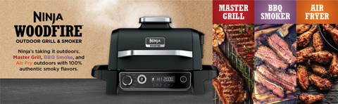 Ninja Woodfire Outdoor Grill & Smoker, Og705a, 7-in-1 Master Grill