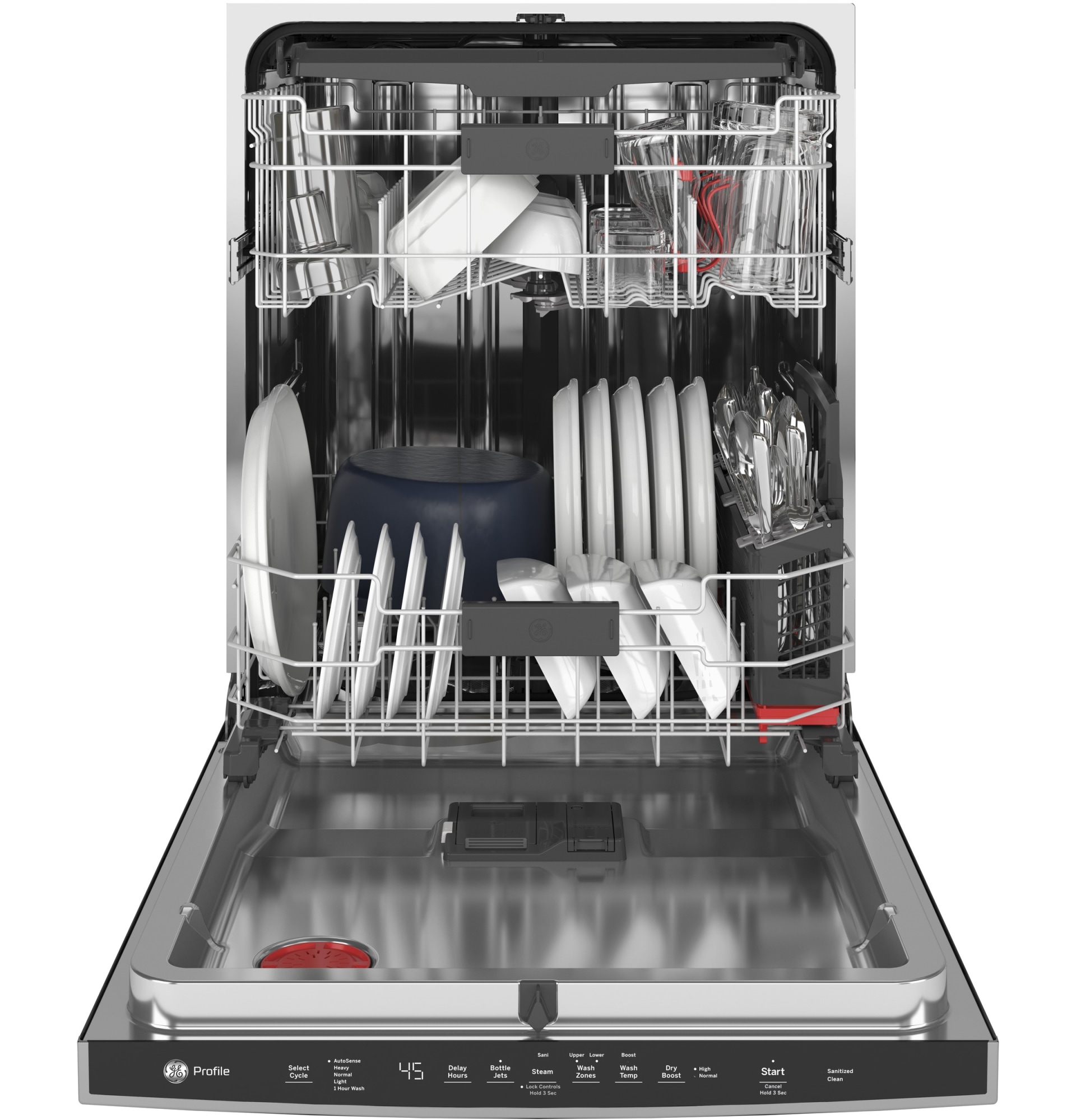 ge dishwasher top control manual