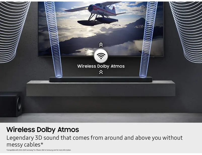 Samsung Q Series HW QS750F 5.1.2 Ch Soundbar with Subwoofer and
