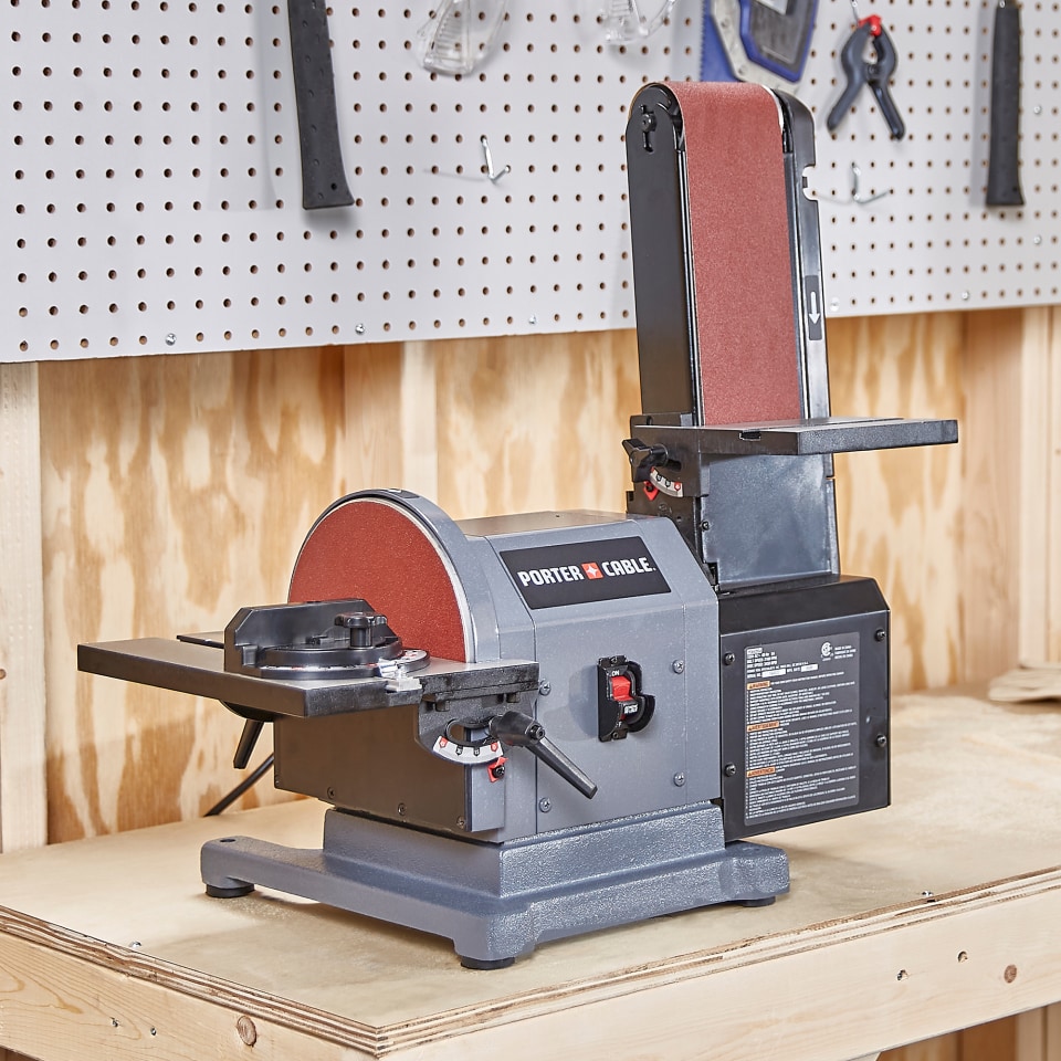 Porter Cable 5 Amp Benchtop Sander In The Benchtop Sanders Department At Lowes Com