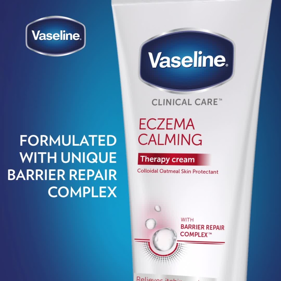 Vaseline Clinical Care Eczema Calming Body Cream, 6.8 oz - image 2 of 16