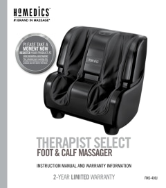 therapist select foot & calf massager