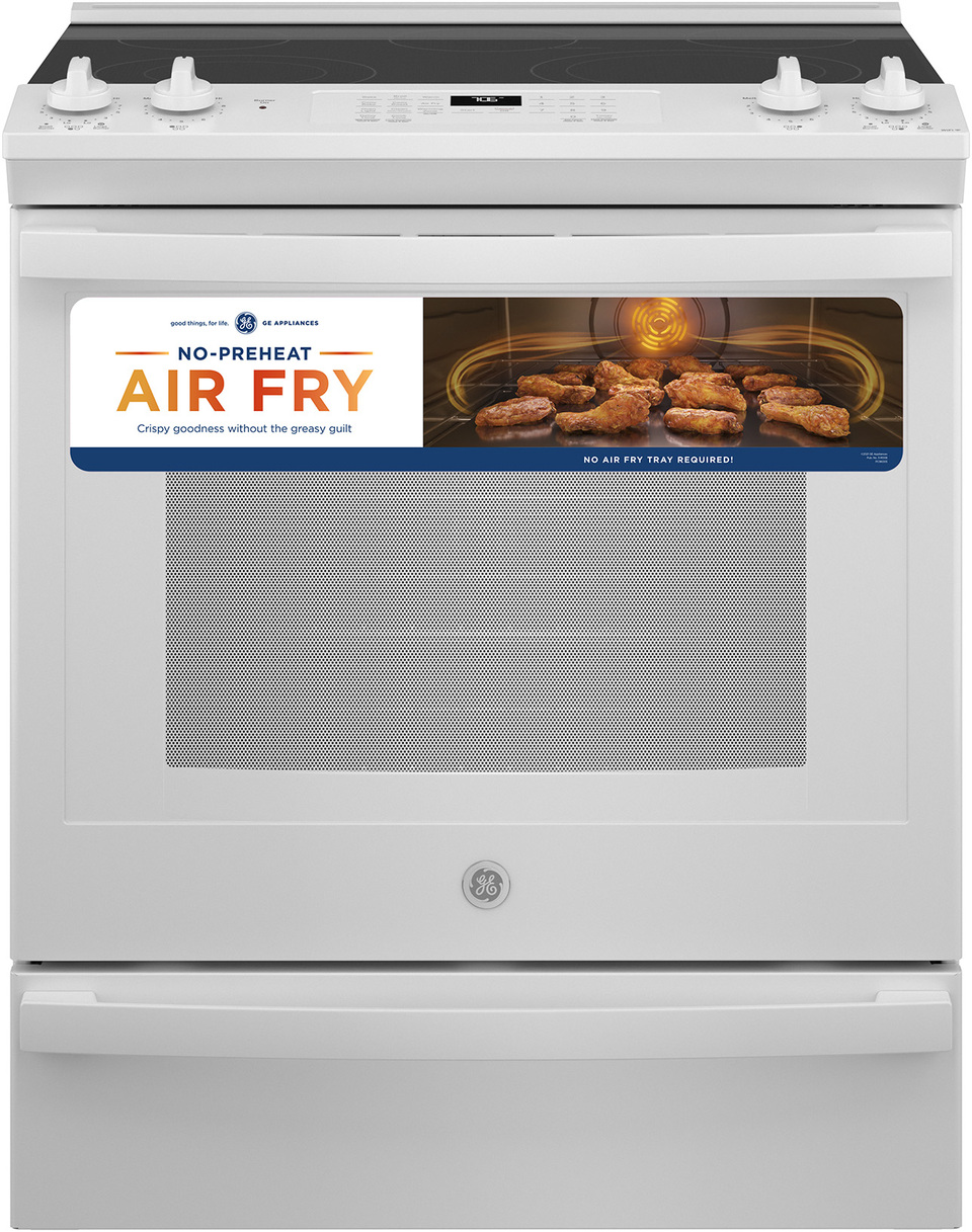 GE® 30 Free-Standing Electric Convection Range with No Preheat Air Fry