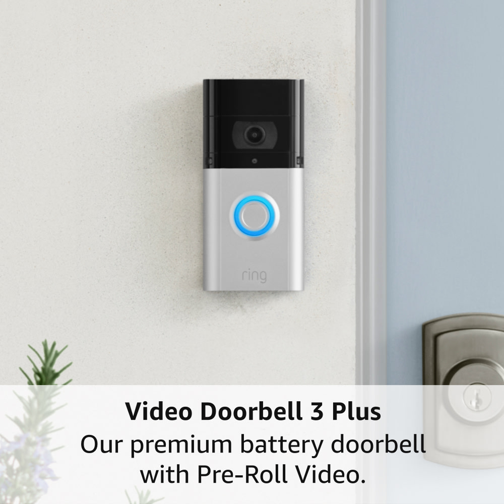 Ring Video Doorbell 3 Plus With Indoor Security Cam Homesmartcamera