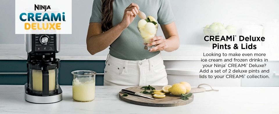 Ninja CREAMi® Deluxe Pints and Lids - 2 Pack | Meijer