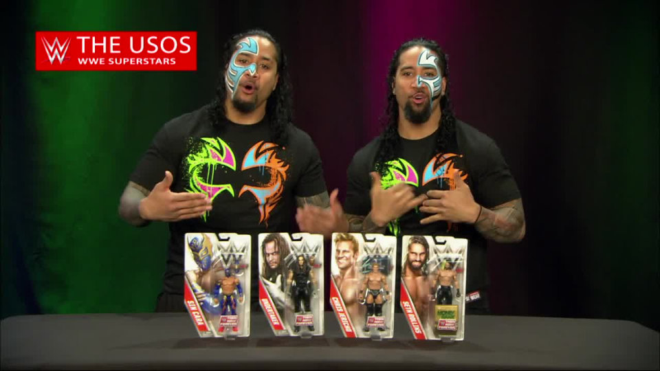 thumbnail video image 2 of WWE Seth Rollins 6-inch Articulated Action Figure with Ring Gear, 2 of 4