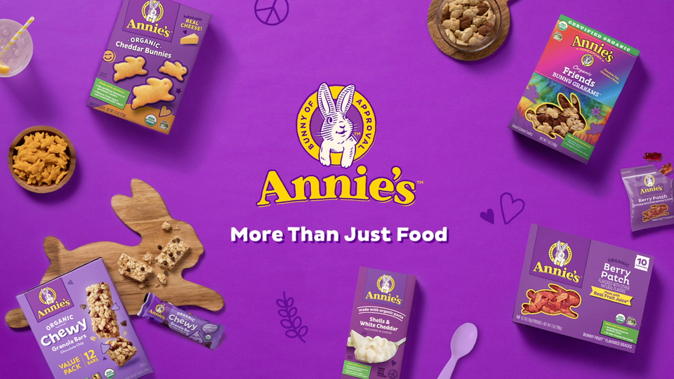 thumbnail video image 2 of Annie's Organic Cheddar Cheesy Smiles, Baked Corn Puffs, Gluten Free, 4 oz, 2 of 15