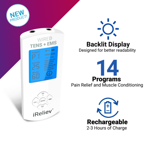 TENS + EMS Pain Relief & Recovery System