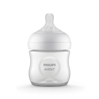 Philips Avent Natural Baby Bottle, Clear, 4oz, 3pk Meijer