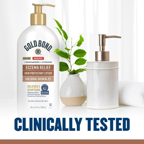 Relieves 5 Symptoms of Eczema