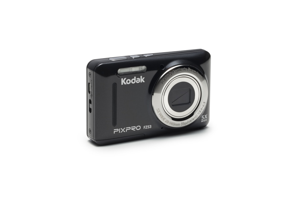 Kodak PIXPRO Friendly Zoom FZ53-BK 16MP Digital Camera with 5X Optical Zoom  and 2.7 LCD Screen (Black)