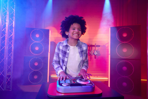 Little Tikes My Real Jam Table DJ – Table de mixage avec 1 étui