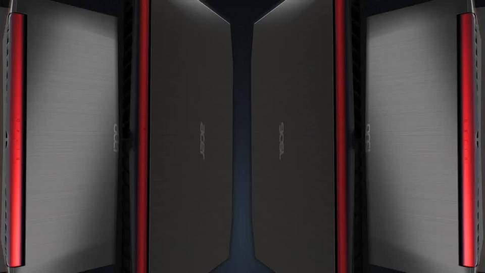 thumbnail video image 2 of Acer Nitro 5, 7th Gen Intel Core i5-7300HQ, GeForce GTX 1050 Ti Graphics, 16GB DDR4, 256GB SSD, Windows 10 Home, AN515-51-504A, 2 of 10