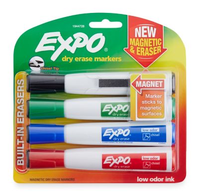 Expo - Pack of 2 Fine Tip Markers with Dry Eraser - 57432965 - MSC  Industrial Supply