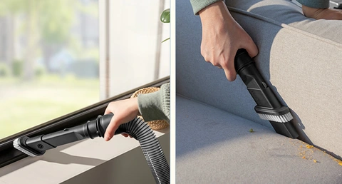 2-in-1 Dusting Brush & Crevice Tool