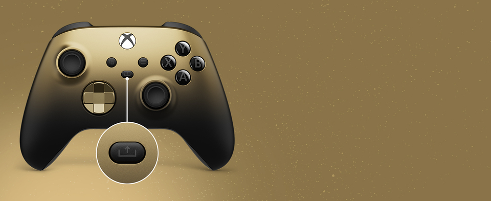 Xbox Control Inalámbrico Edición Especial - Gold Shadow