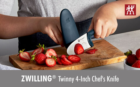 ZWILLING TWINNY Kids Chef's Knife - Blue 