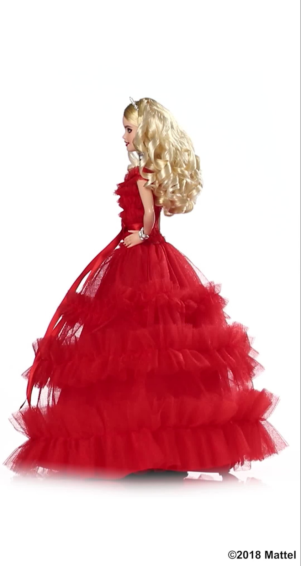 2018 Holiday Collector Barbie Signature Doll with Stand - Walmart.com