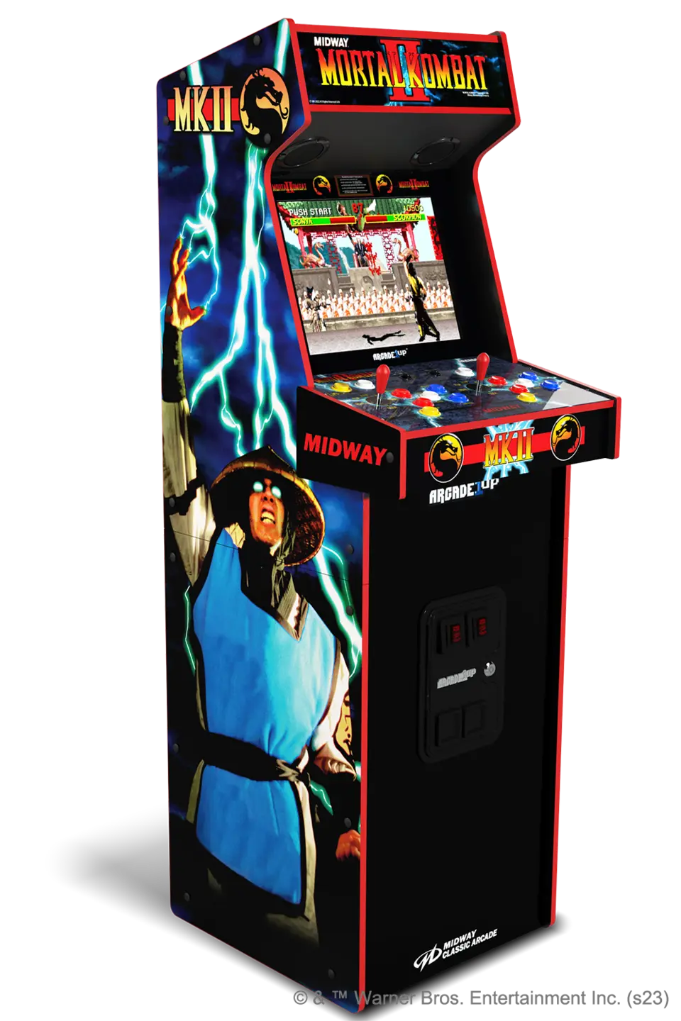 その他 ARCADE BOX Arcade1Up Mortal Kombat II Deluxe Home Arcade Game, 5ft