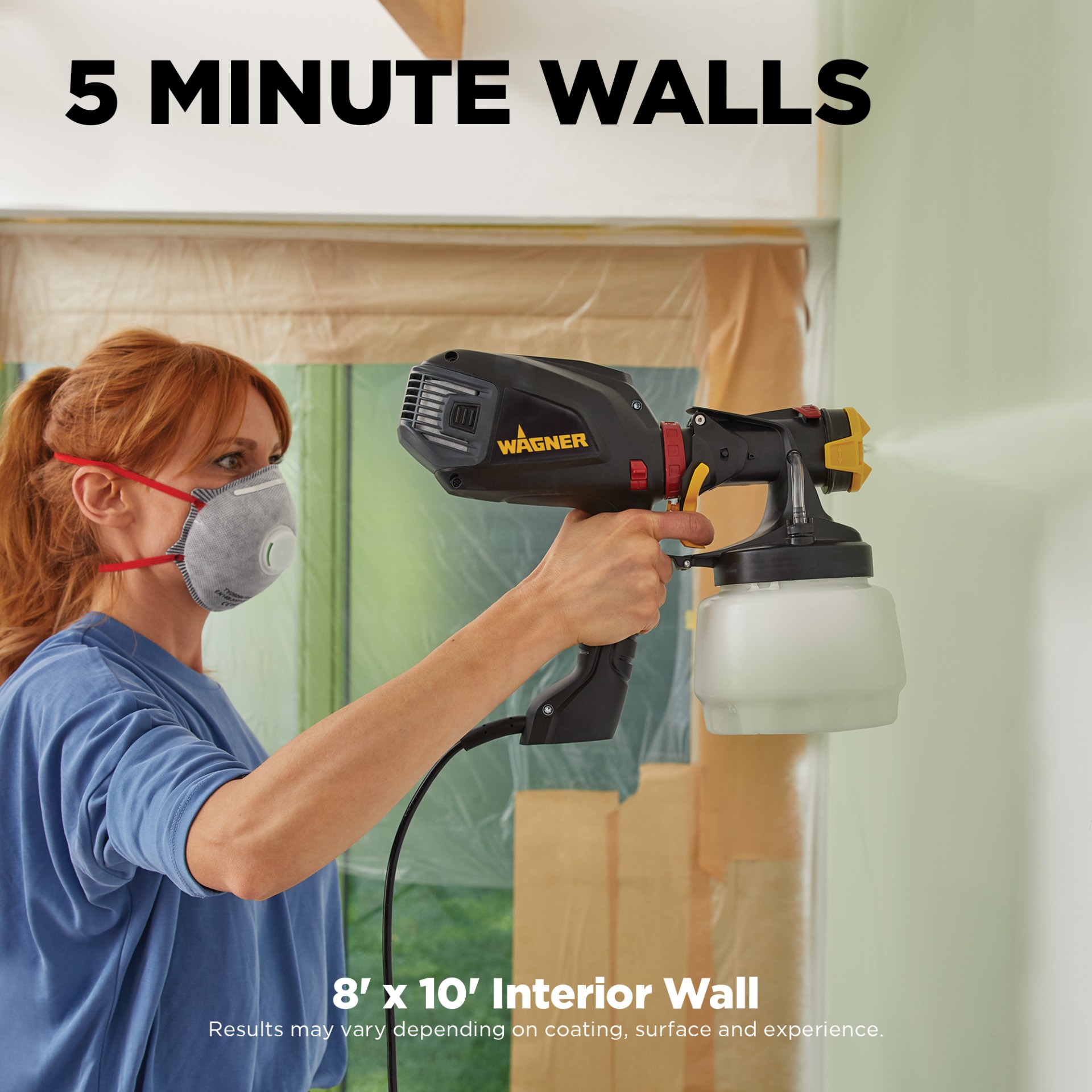 Electric Handheld HVLP Paint Sprayer 