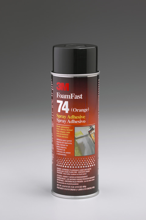 3M™ Foam & Fabric 24 Spray Adhesive Orange Net Weight 13.8 oz. (12 CN/CS)