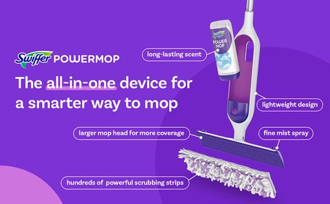 The all-in-one device for a smarter way to mop