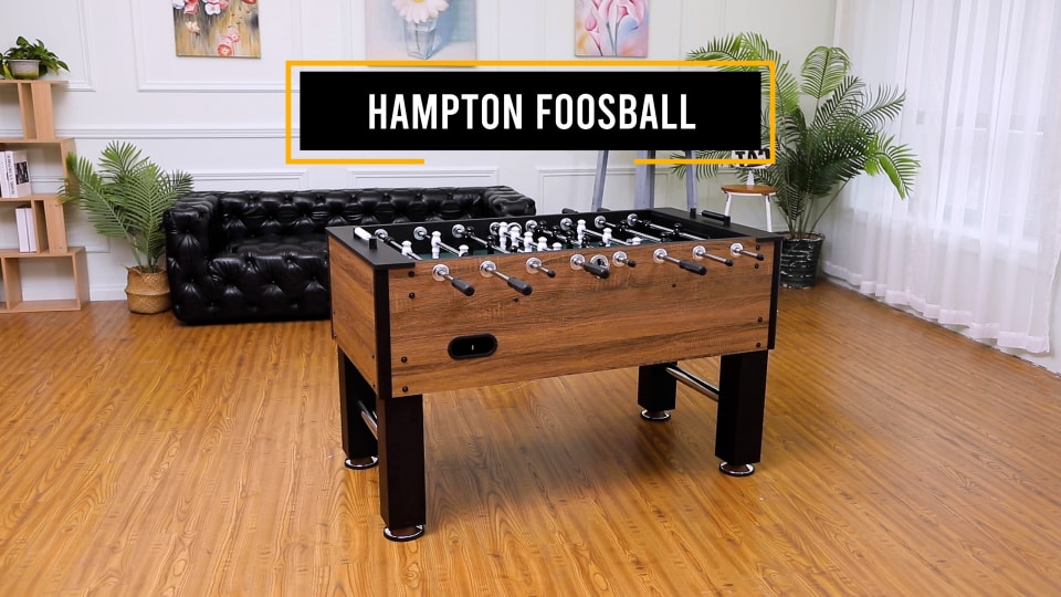 thumbnail video image 2 of EastPoint Sports Hampton Official Size Indoor Stand Alone Foosball Table 56 Inch, 2 of 7