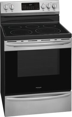 Frigidaire Gallery GCRE3060AF 30'' Freestanding Electric Range with Air Fry  - Stainless Steel